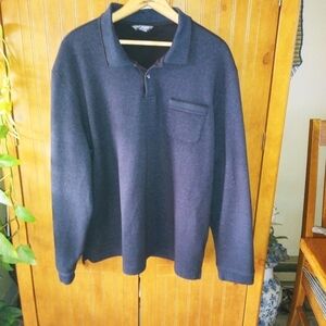 Van Heusen Long Sleeve Polo Shirt